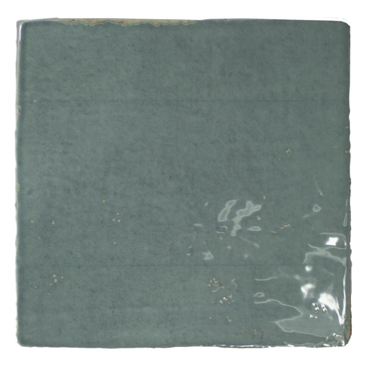 Wandtegel Dutch 13x13cm Vierkant Glossy Turquoise